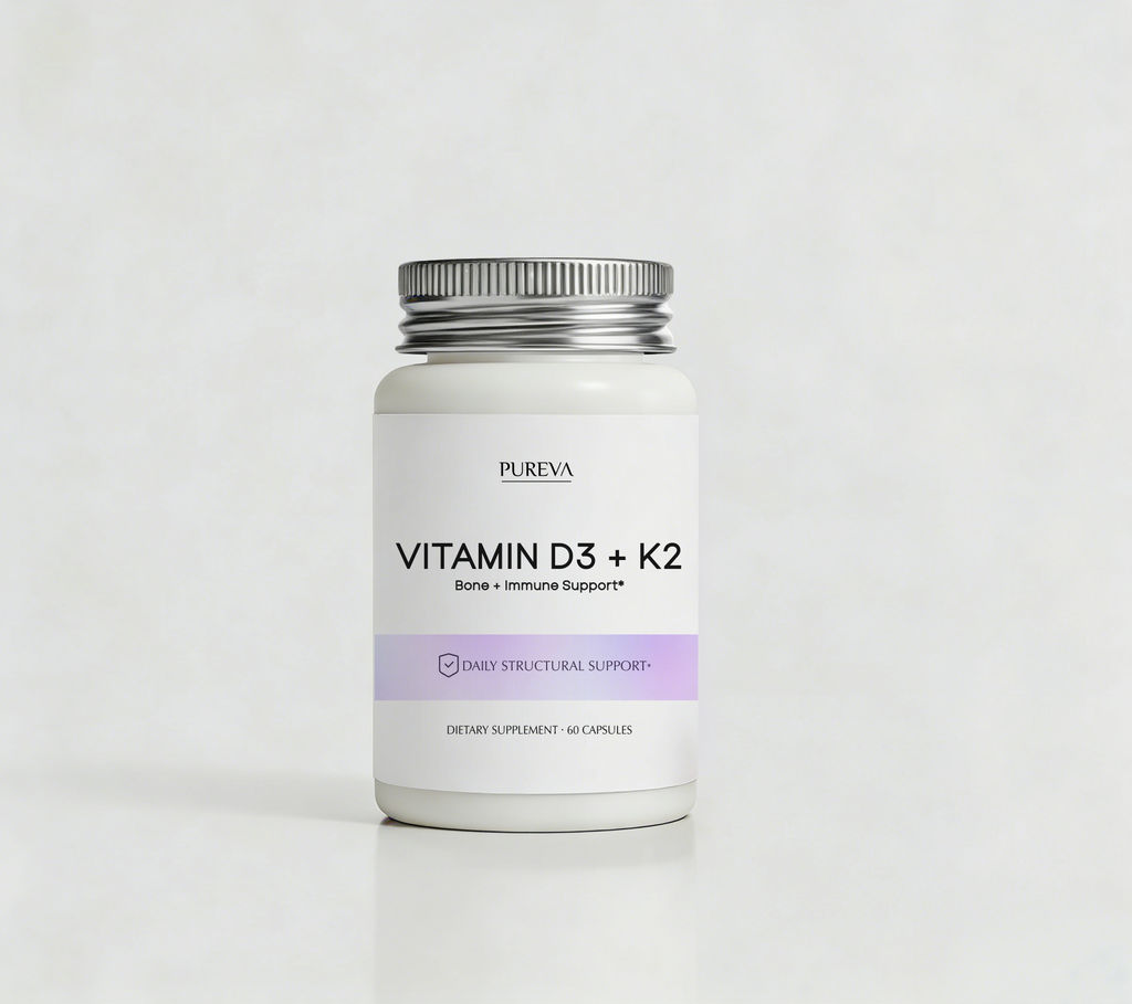 Pureva Vitamin D3 + K2